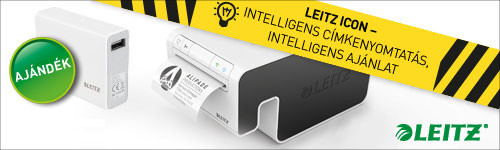 Leitz Icon promóció – intelligens címkenyomtatás